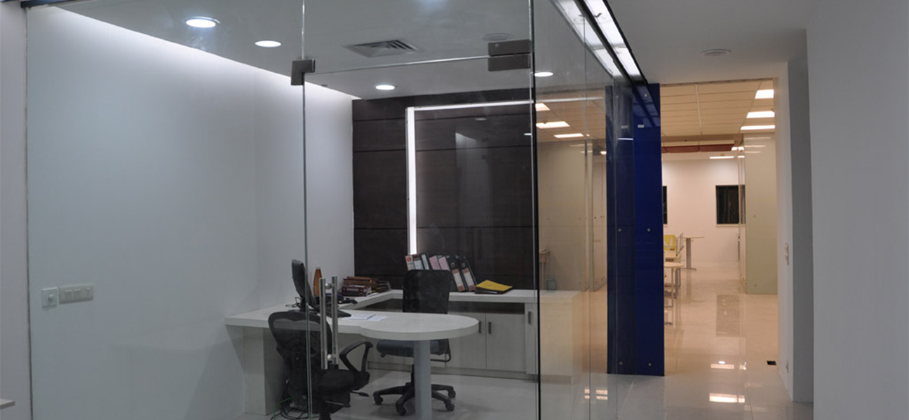 Completed Higlance office interior with durable finishes